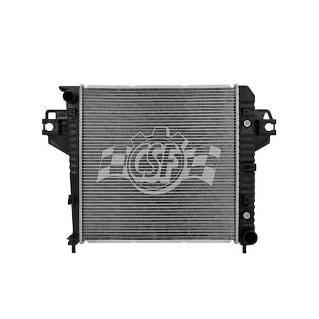 Csf 3363 1 Row Plastic Tank Aluminum Core Radiator 3363